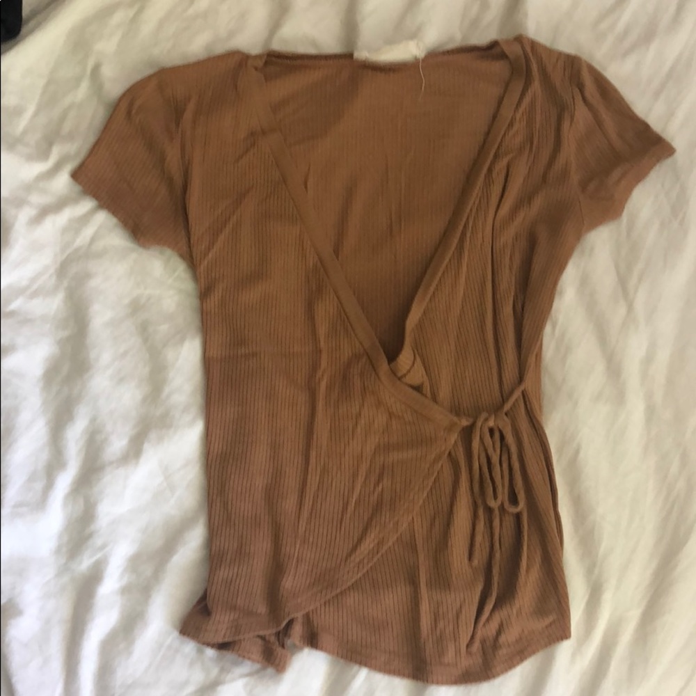 Tie front top